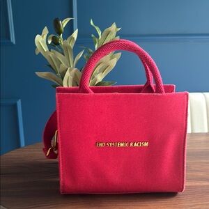 ESR Red Canvas Tote - Brandon Blackwood